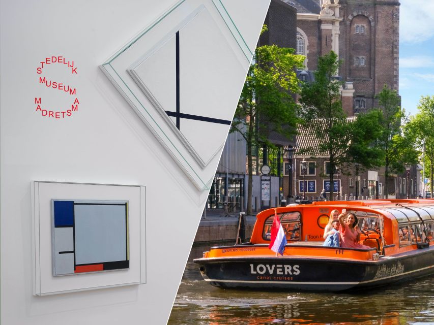 Amsterdam: Stedelijk Museum and 1-Hour Canal Cruise - What you will see inside the museum