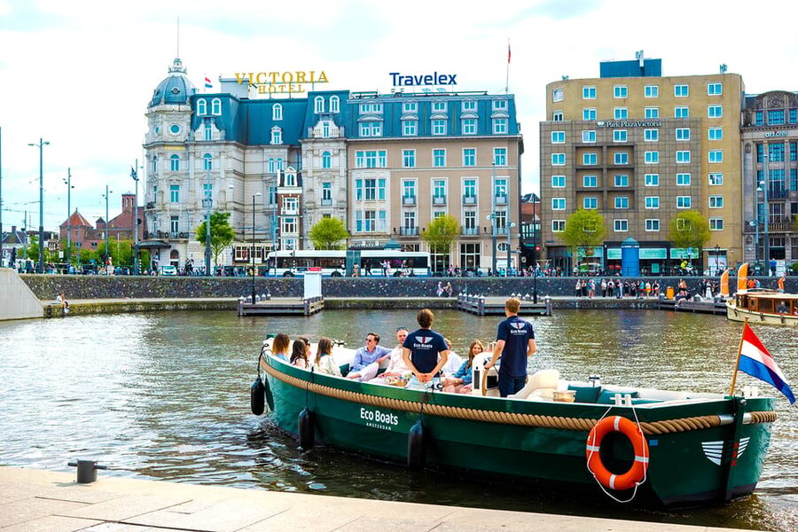 Amsterdam: The Newest Canal Cruise with Drink Option - The Amstel, Blauwbrug, and the city’s grander view