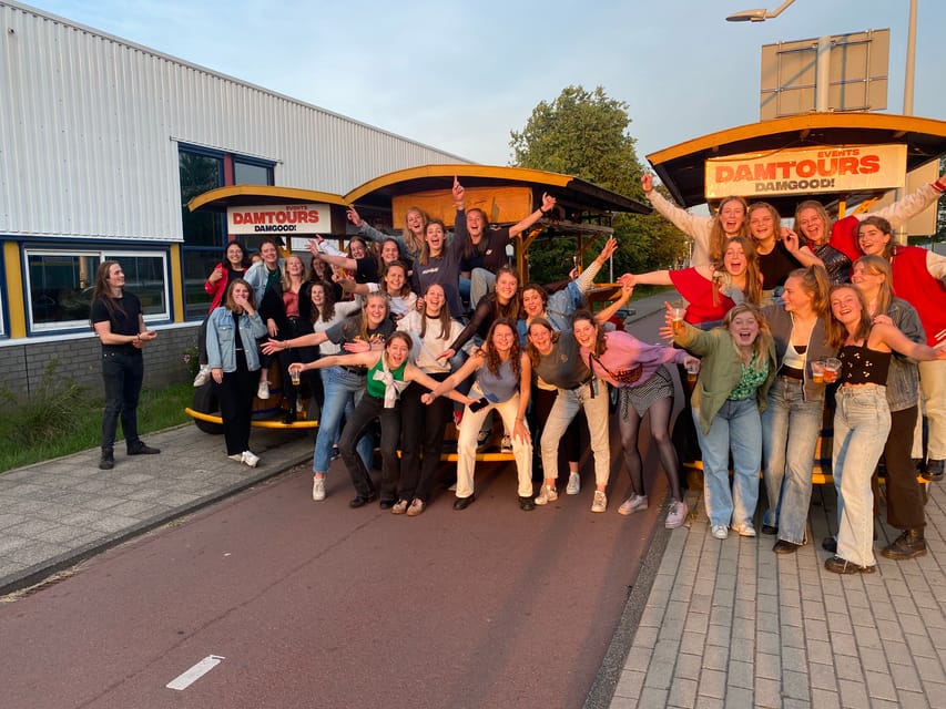 Amsterdam: The Original BUBBLES & BIKE Private Prosecco Tour - The guide sets the tone