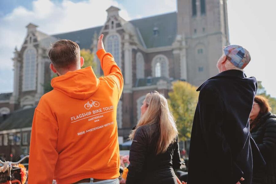 Amsterdam: Top Highlights Guided Bike Tour EN/DE/ES/FR/IT/CN - Starting near Central Station