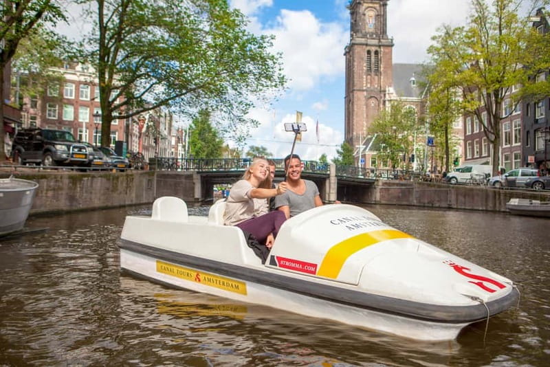 Amsterdam: Unique Pedal Boat Experience in the Canals - What the one-hour route can show you