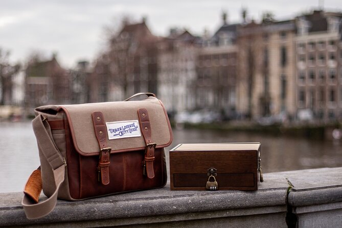 Amsterdam Urban Legend Scavenger City Game - Following Amsterdam through a puzzle route