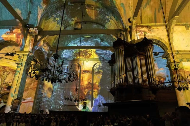 Amsterdam: Van Gogh and Rembrandt Immersive Experience Entry - How the 45-minute presentation unfolds