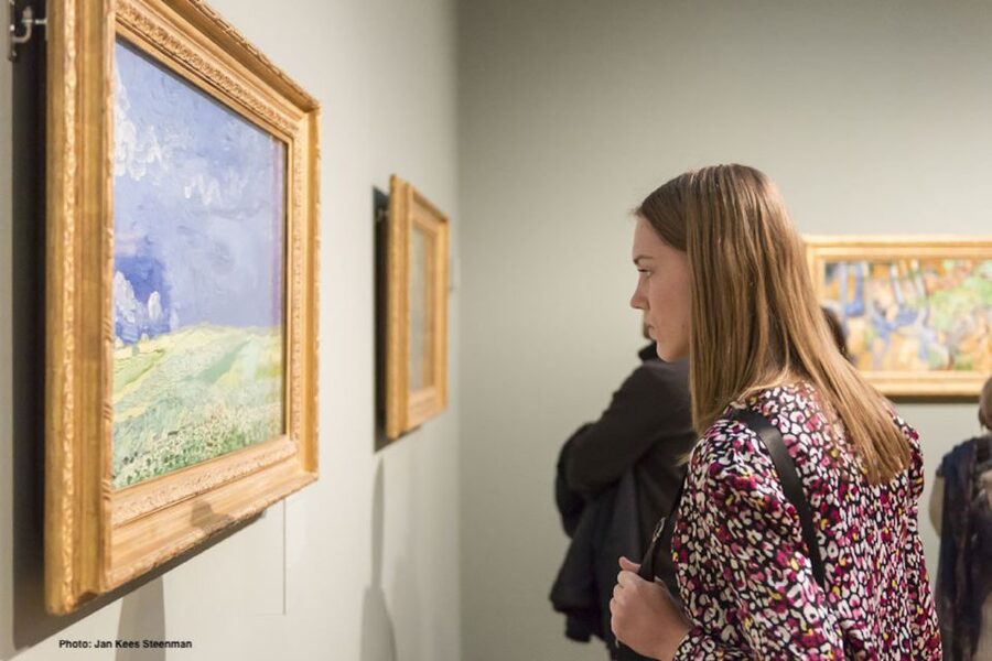 Amsterdam: Van Gogh Museum Guided Tour with Entry - The museum building, temporary exhibitions, cafe, and shop