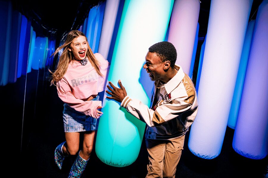 Amsterdam: WONDR Immersive Playground Experience Ticket - The Galaxy Café After the Main Experience