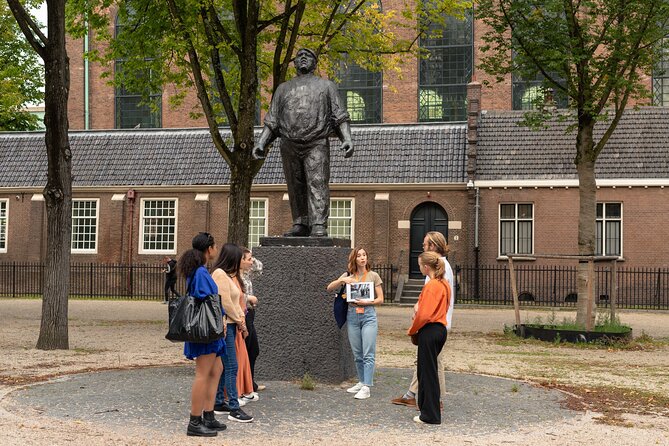 Anne Frank and Jewish Quarter Amsterdam Private Walking Tour - Dam Square and the National Monument