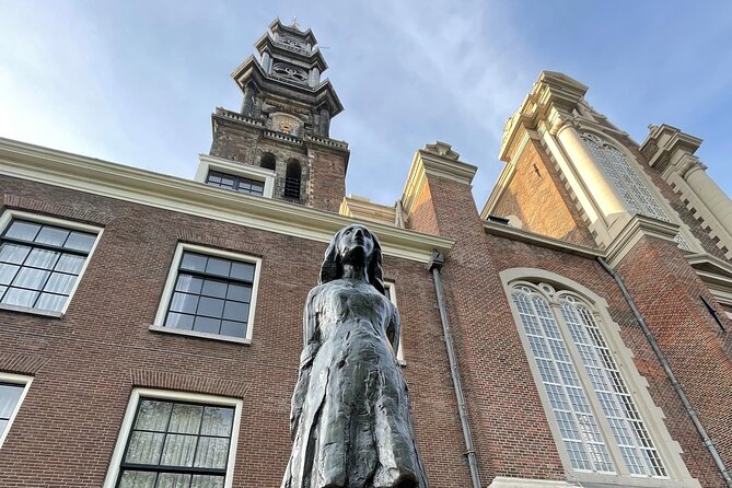 Anne Frank's Last Walk & See Anne Frank House in Virtual Reality - Westerkerk and the Anne Frank Statue