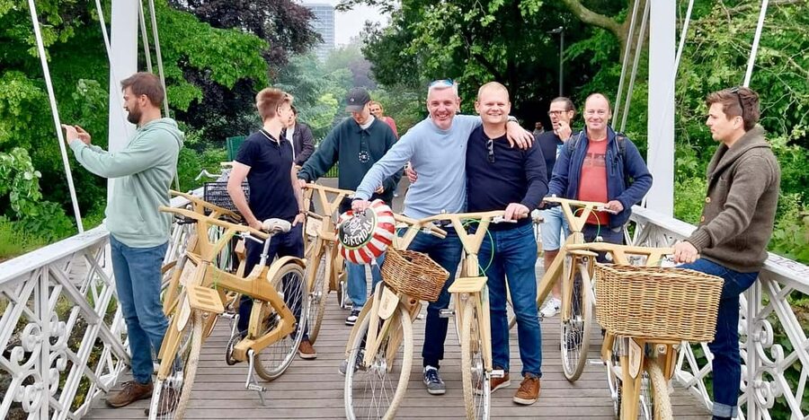 Antwerp: The Big 5 City Highlights by Wooden Bike - From Schipperskwartier to Eilandje