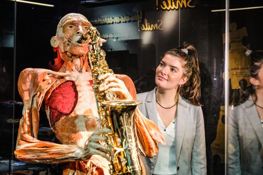 Body Worlds Amsterdam: The Happiness Project Ticket - Plastination makes anatomy visible