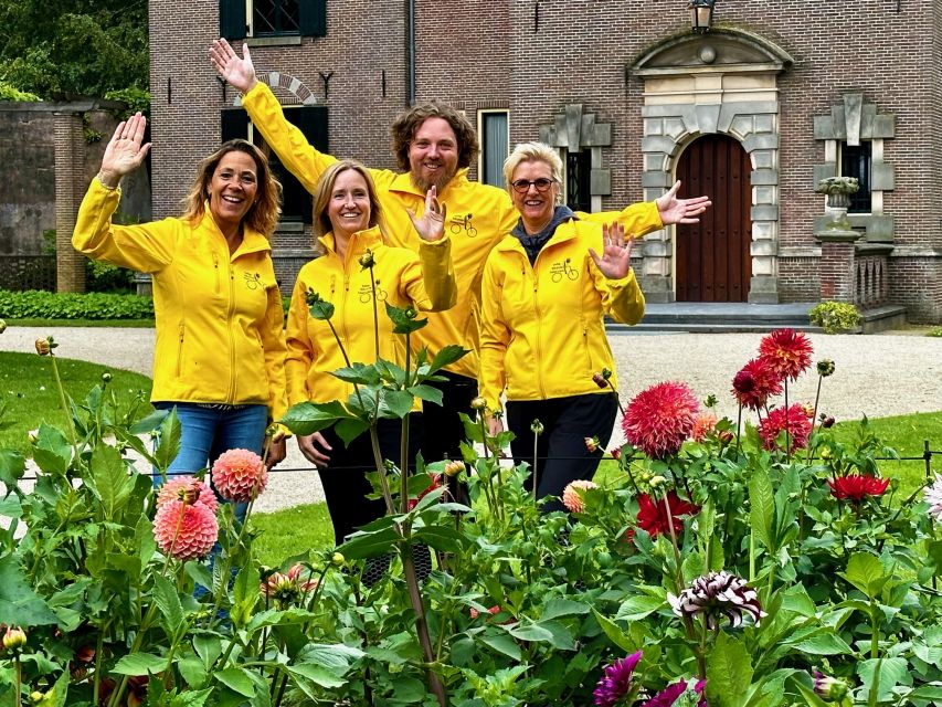 Bulb region: Dahlias Bicycle Tour - The Tulperij flower fields set the tone