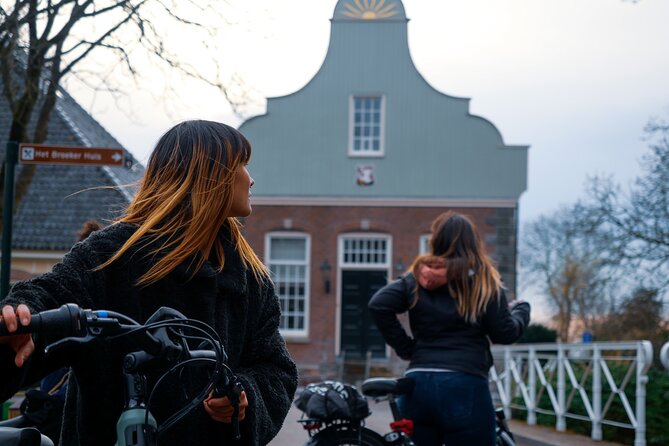 Cheese, Canals & Windmill Countryside E-Bike Tour Amsterdam - From Oosterdoksstraat to the IJ ferry