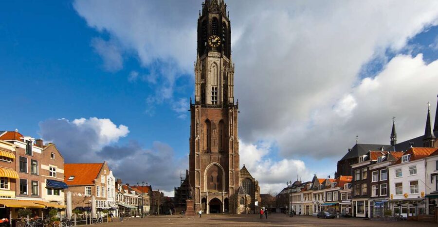 Delft: Entrance Ticket for the Old and New Churches - Johannes Vermeer’s Grave Adds a Delft Connection