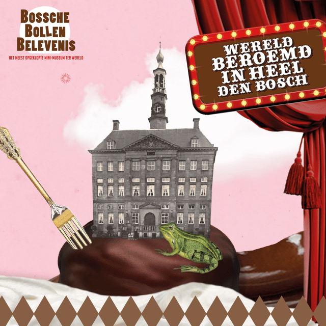 Den Bosch: Bossche Bollen Experience - The tasting: chocolate, whipped cream, and a hot drink