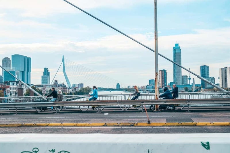 Discover Rotterdam: Classic Highlights Bike Tour by a Local - Veerhaven and the Euromast