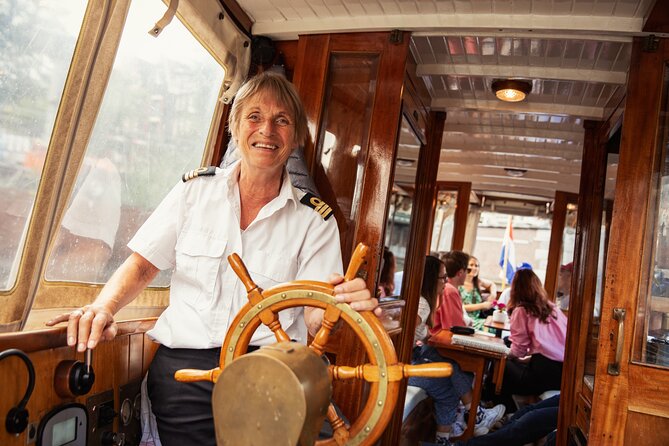 Eating Amsterdam: Food Tour & Canals Cruise - Four Goudas in a historic brown café