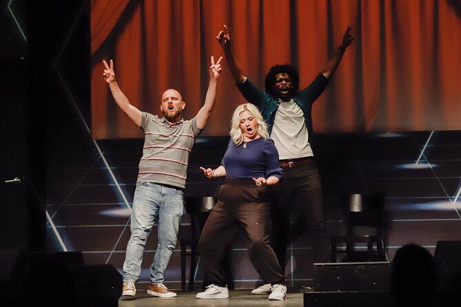 English Comedy Show Amsterdam: Boom Chicago - Drinks, room comfort, and the practical details