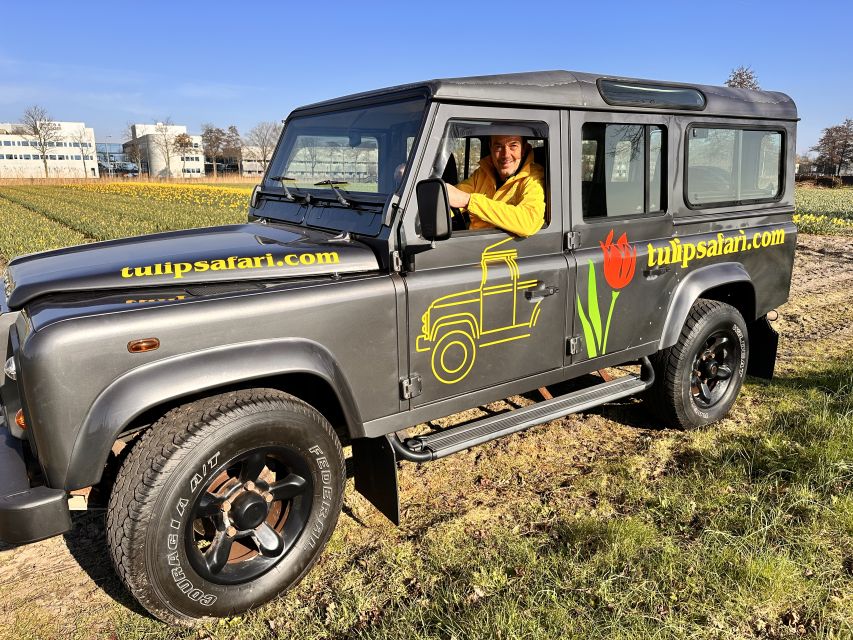 Enjoy the tulip fields in a Landrover with a local guide! - The guides are a major part of the value