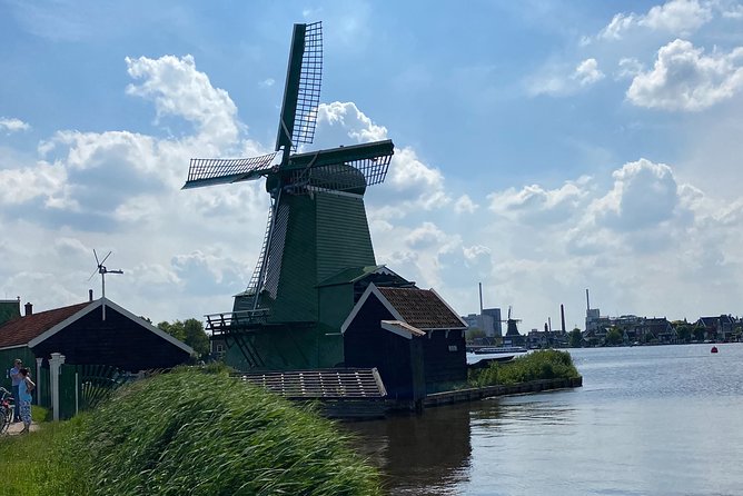 Escape Amsterdam: E-Bike to Zaanse Schans Windmills & Zaandam - Returning through NDSM Wharf