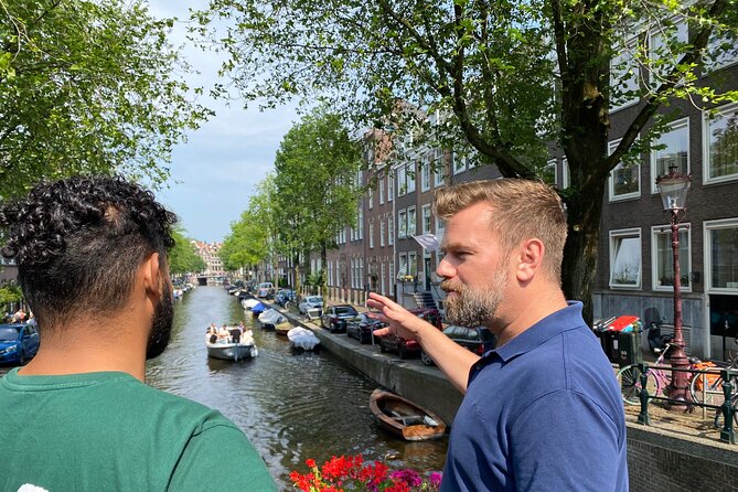 Explore hidden streets with friends - The church for the poor and Westerkerk