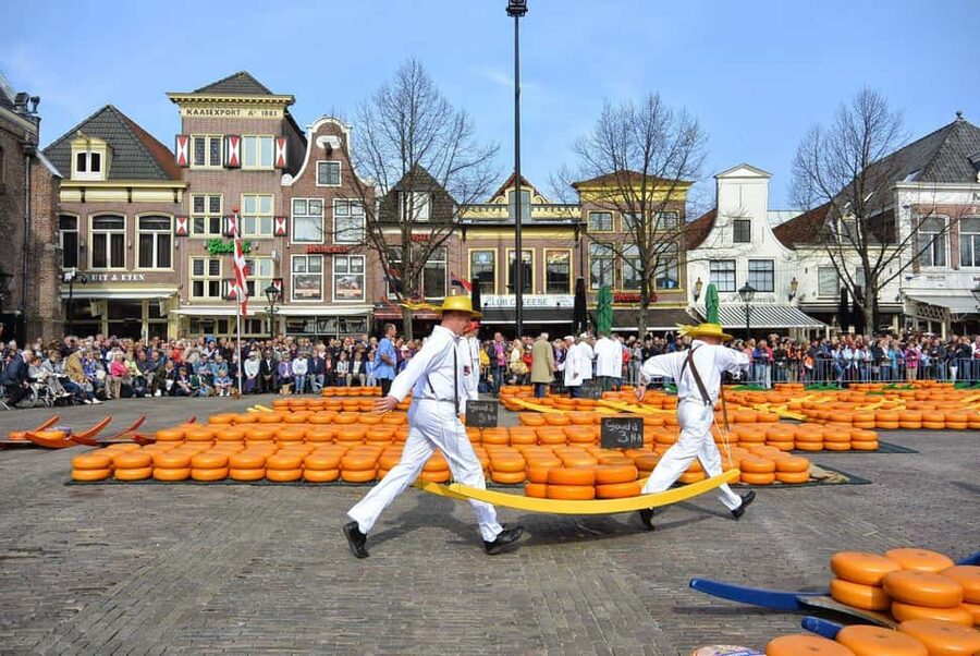 From Amsterdam; Alkmaar Cheese market & Zaanse Schans - Key points at a glance
