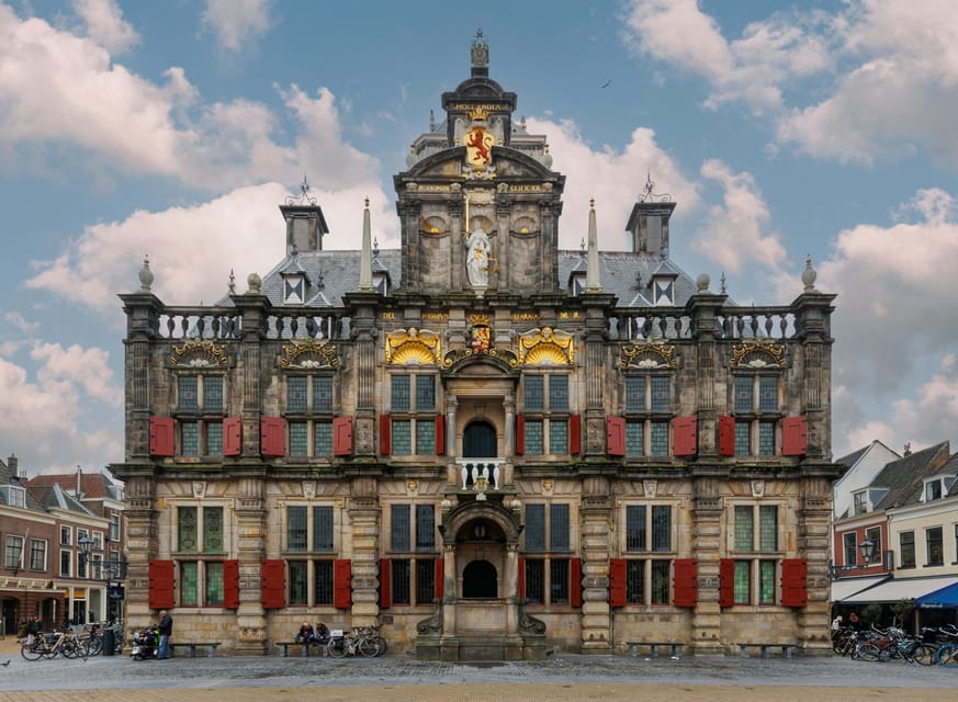 From Amsterdam: Rotterdam to The Hague and Delft - Markthal: Rotterdam’s colorful opening act