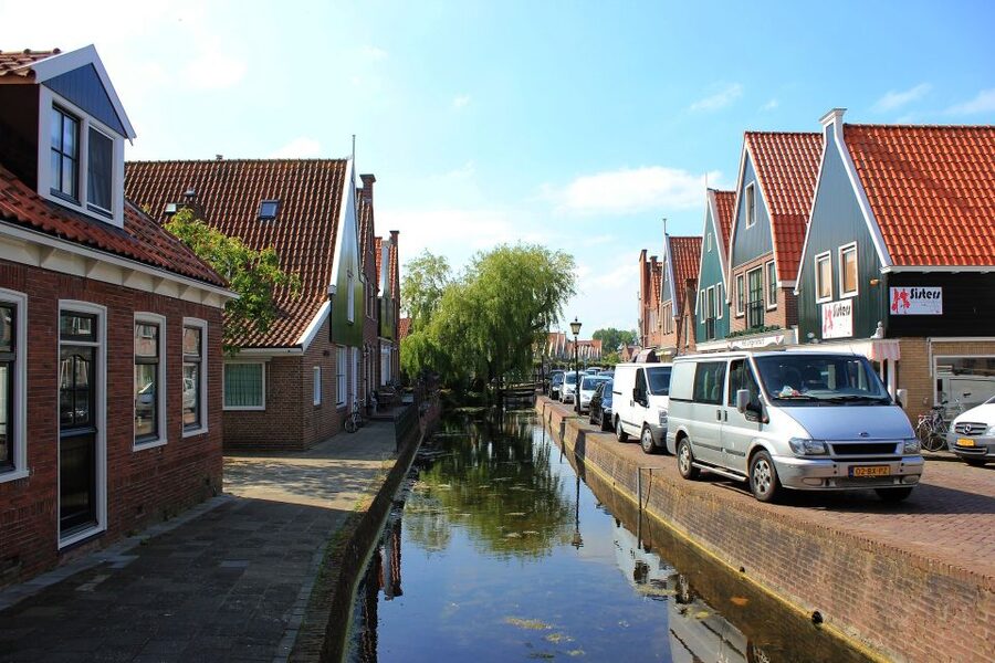 From Amsterdam: Windmills & Volendam Private Tour - Volendam’s harbor, fish carts, and dyke