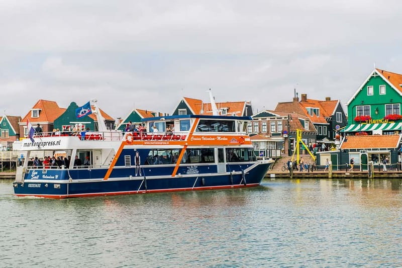 From Amsterdam: Zaanse Schans, Volendam, and Marken Day Trip - Marken, wooden houses, and the optional boat ride