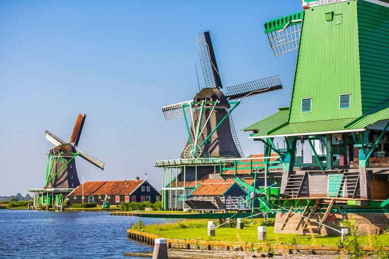 From Amsterdam: Zaanse Schans, Volendam, and Marken Day Trip - Clog making with an antique steam engine