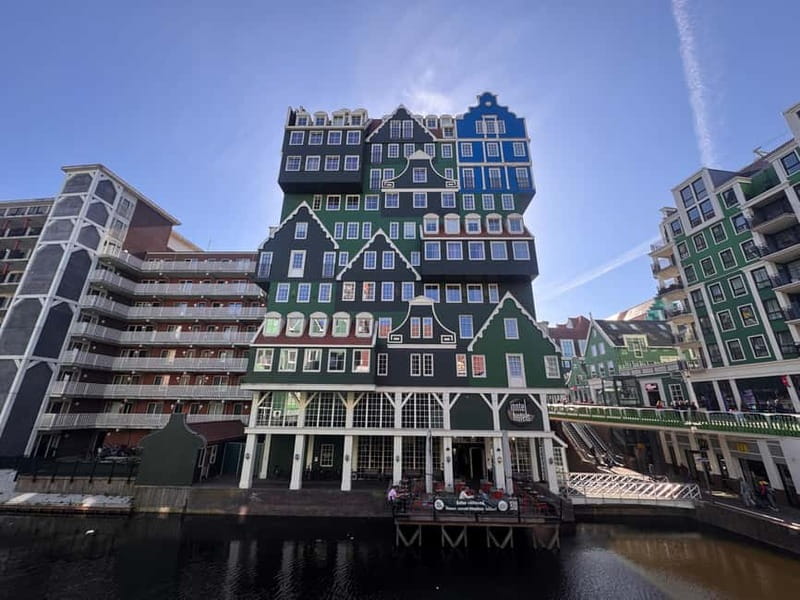 From Amsterdam: Zaanse Schans Windmills & More - E-Bike Tour - NDSM Werf and the ride back to central Amsterdam