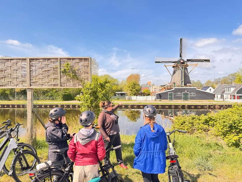 From Amsterdam: Zaanse Schans Windmills & More - E-Bike Tour - Starting at Oudezijds Voorburgwal and crossing to the north