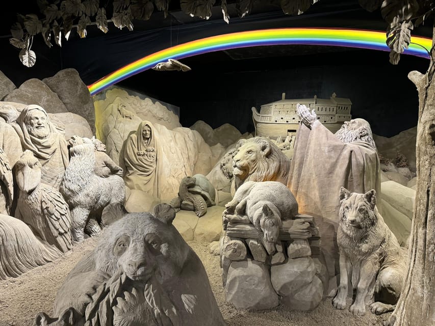 Garderen: Sandsculpture Exhibition Entry Ticket - Wartime resilience and the city’s later chapters