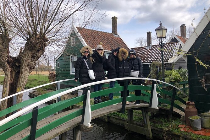 Giethoorn, Private Boat Tour & Zaanse Schans Windmills - The Beemster drive and an authentic working mill