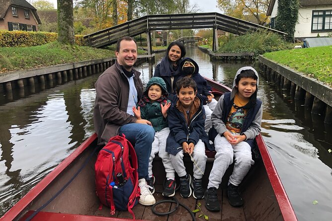 Giethoorn, Private Boat Tour & Zaanse Schans Windmills - Giethoorn by private boat