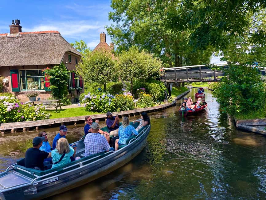 Giethoorn: Round trip from Amsterdam optional guided cruise - Leaving Amsterdam from Market 27