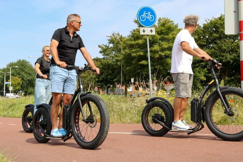 Goes: Explore Zeeland on our Electric Steps with GPS route - Following the GPS route without losing the day