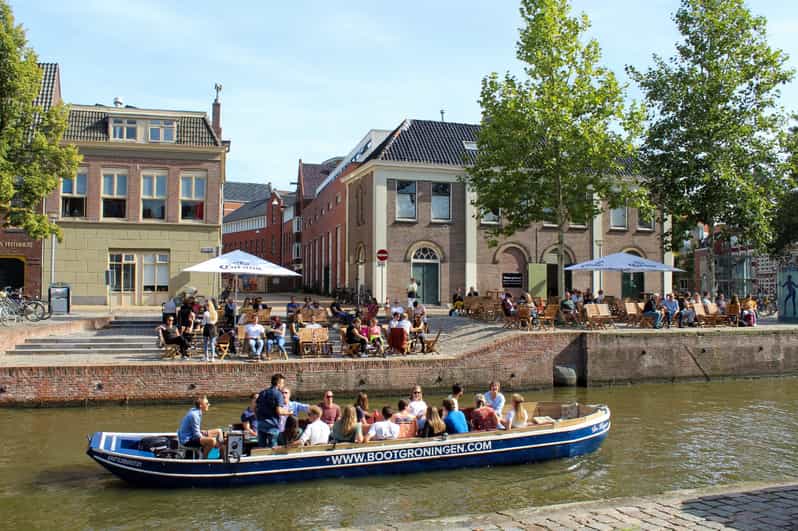 Groningen: Open Boat City Canal Cruise - Unlimited drinks and the $27 price