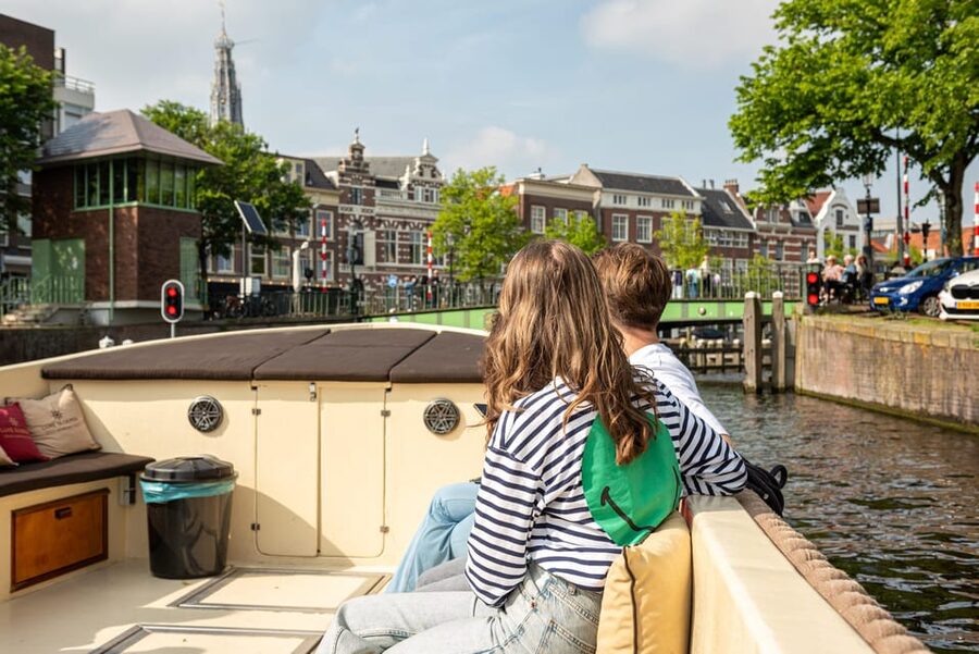 Haarlem: De Adriaan Windmill Tour + Open Canal Cruise - Lange Brug and Haarlem’s bridge-level perspective