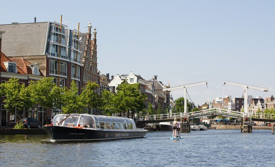 Haarlem: Dutch Windmill & Spaarne River Sightseeing Cruise - The Weighing House shows Haarlem’s working past