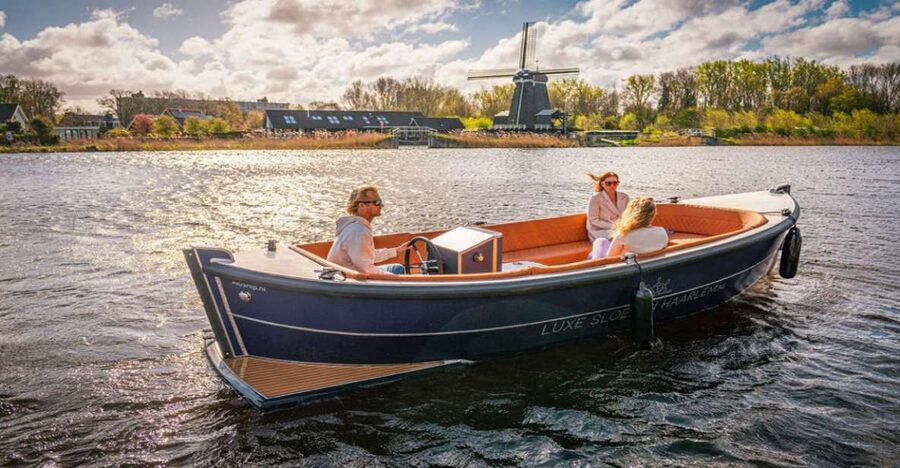 Haarlem: Self-Drive Private Electric Boat Rental - Price and group value at $106