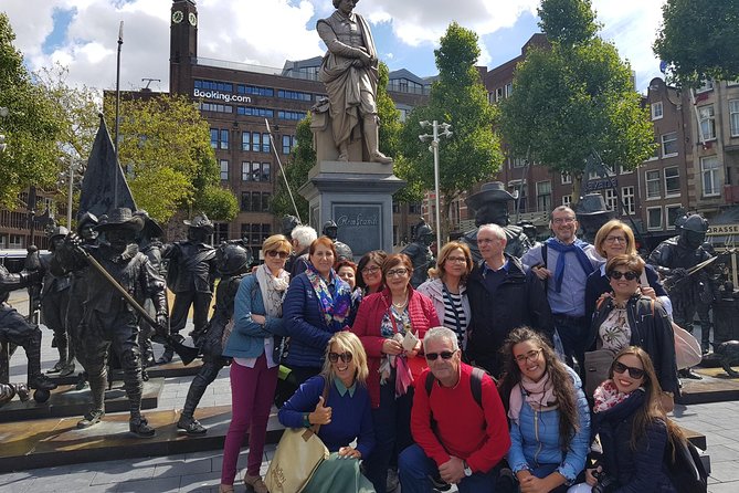 Historical tour of Amsterdam with Italian guide - Rembrandtplein, Leidseplein, and the city after dark