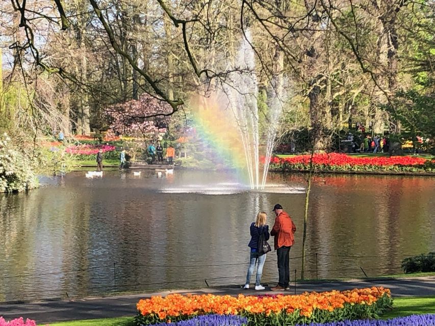 Keukenhof, Tulip Farm, Flower Fields & Windmills - The Beemster drive and a working windmill