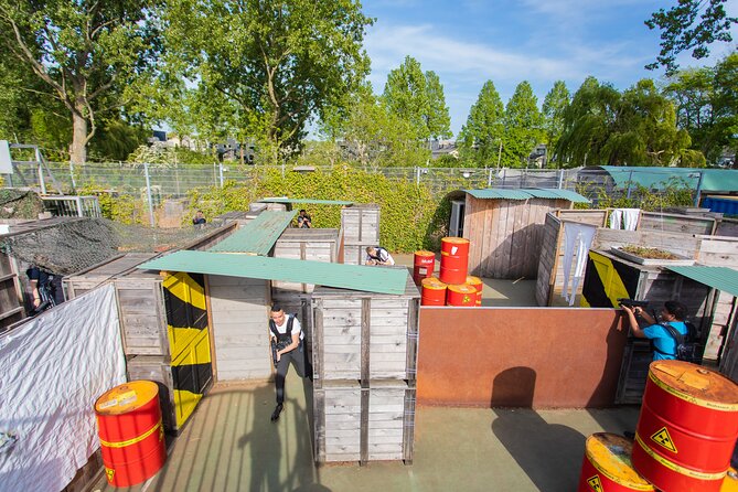 Laser Tag in Amsterdam– The Ultimate Action-Packed Experience! - The outdoor arena changes the game