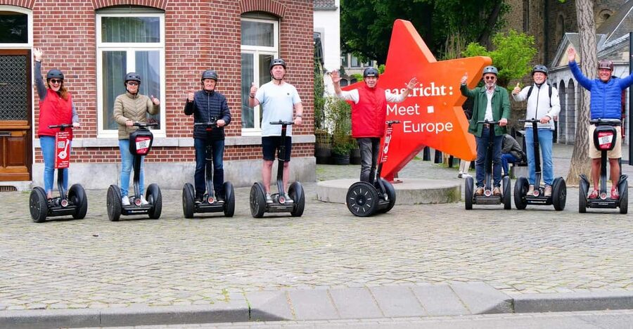 Maastricht: Segway City Tours - The Maas and the southern views