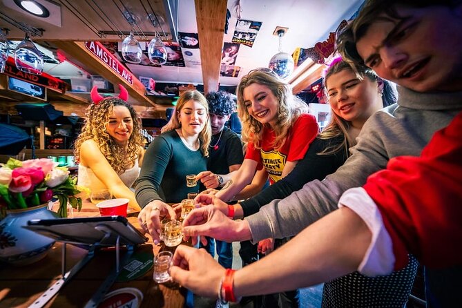 New Year's Eve Pub Crawl With Optional Club Entrance - Choosing the nightclub ticket on Rembrandt Square