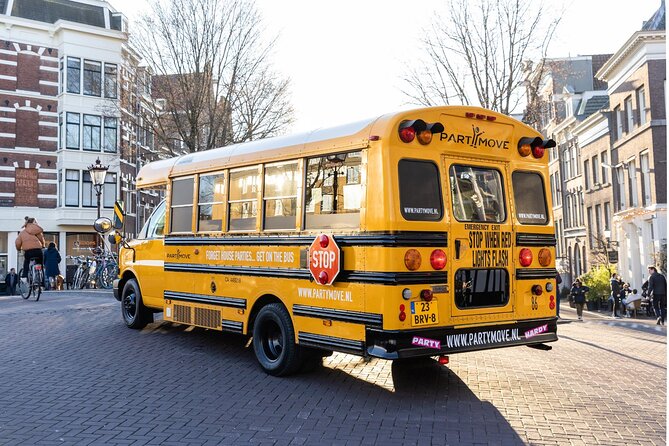 Partybus Amsterdam for 15 persons (1 hour drive) - Drinks, Food, and What to Confirm