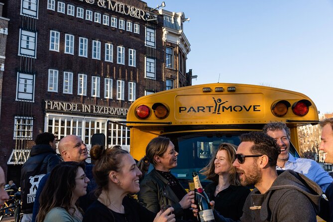 Partybus Amsterdam for 15 persons (1 hour drive) - Booking, Timing, and Cancellation