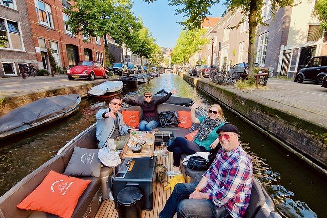 Private 90 Minute Amsterdam Canal Belt Exploration Cruise - The Anne Frank House area and Westerkerk