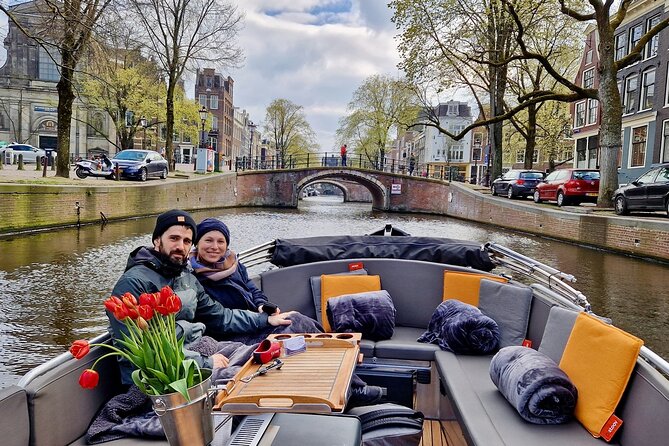 Private 90 Minute Amsterdam Canal Belt Exploration Cruise - The Seven Bridges view from Reguliersgracht