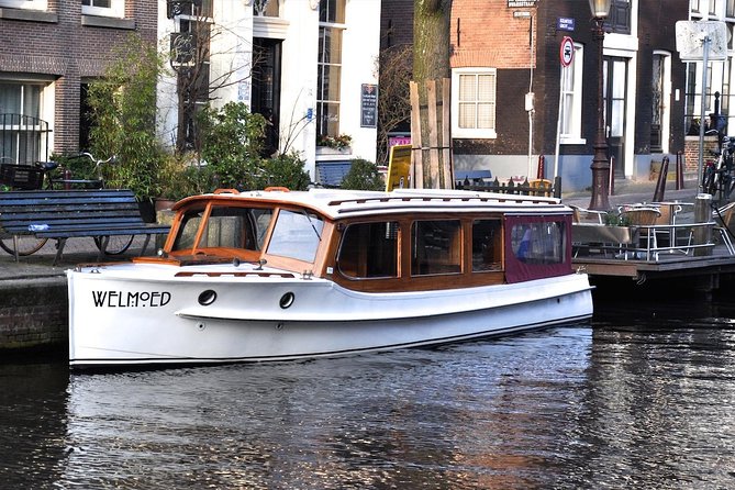 Private Champagne Canal Cruise in Amsterdam - Champagne, an open bar, and light food