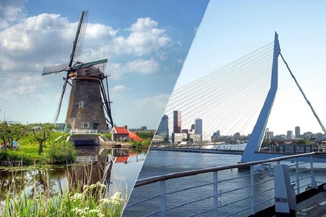 Private Day Trip from Amsterdam to Rotterdam and the Hague - Rotterdam begins with the Erasmus Bridge